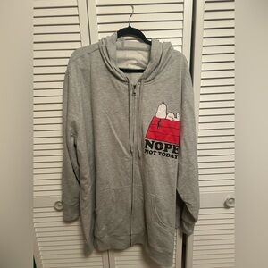 Snoopy Peanuts Zip Up Hoodie